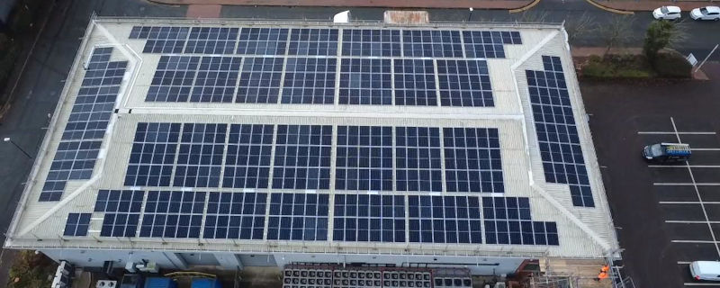 gamma data centre solar panels