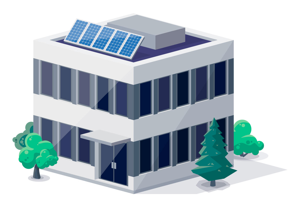 Solar PV for commercial buildings