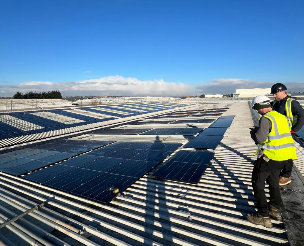 Solar PV at Parfetts Birmingham
