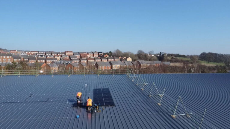 locomotion start of solar panel install