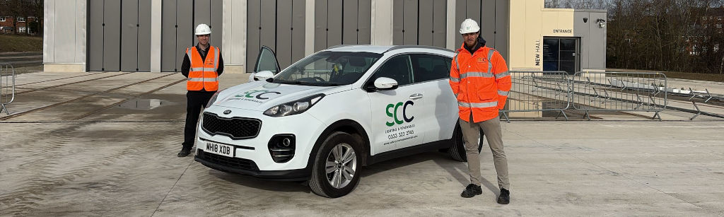 The Solarcrown Commercial Team on site